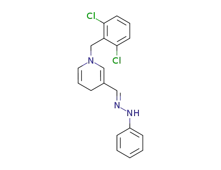 1-(2,6-dichloro-benzyl)-1,4-dihydro-pyridine-3-carbaldehyde-phenylhydrazone