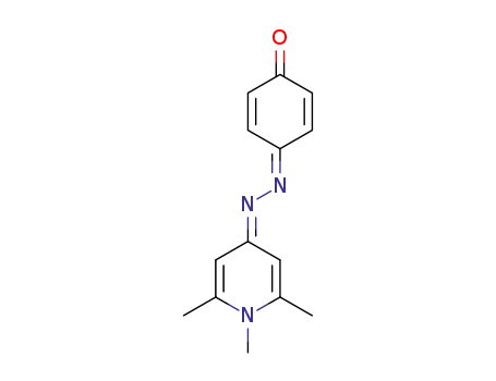 (4-oxo-cyclohexa-2,5-dienylidene)-(1,2,6-trimethyl-1<i>H</i>-[4]pyridylidene)-hydrazine