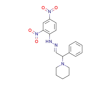 phenyl-piperidino-acetaldehyde-(2,4-dinitro-phenylhydrazone)