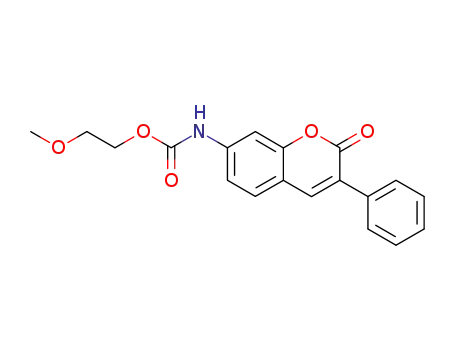 7-(2-methoxy-ethoxycarbonylamino)-3-phenyl-coumarin