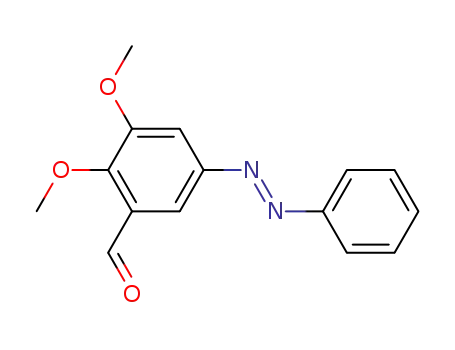 2,3-dimethoxy-5-phenylazo-benzaldehyde