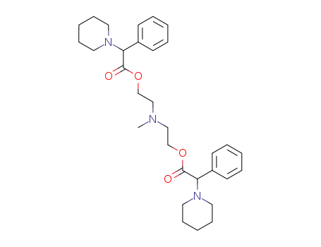 methyl-bis-[2-(phenyl-piperidino-acetoxy)-ethyl]-amine