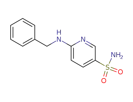 6-benzylamino-pyridine-3-sulfonic acid amide