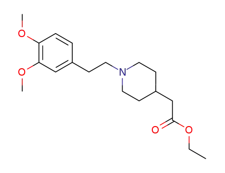 [1-(3,4-dimethoxy-phenethyl)-[4]piperidyl]-acetic acid ethyl ester