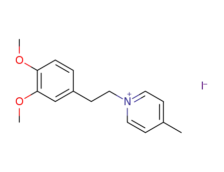 1-(3,4-dimethoxy-phenethyl)-4-methyl-pyridinium; iodide