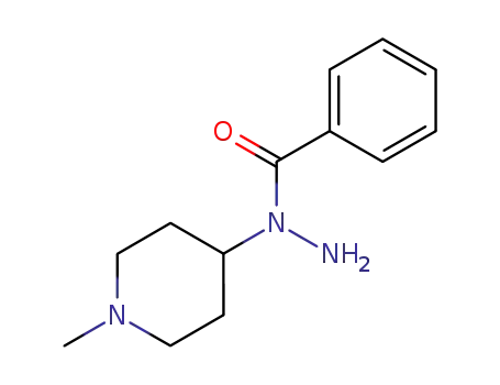 benzoic acid-[<i>N</i>-(1-methyl-[4]piperidyl)-hydrazide]