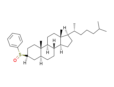 (R)-3β-Phenylsulfinyl-5α-cholestan
