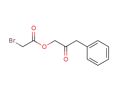 Molecular Structure of 408335-85-3 (1-bromoacetoxy-3-phenyl-acetone)