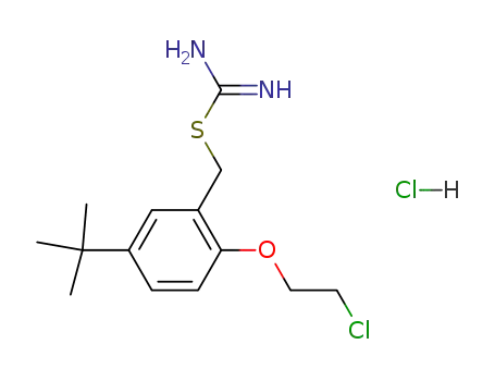 <i>S</i>-[5-<i>tert</i>-butyl-2-(2-chloro-ethoxy)-benzyl]-isothiourea; hydrochloride