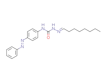 Molecular Structure of 102373-56-8 (octanal-[4-(4-phenylazo-phenyl)-semicarbazone])