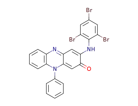 3-hydroxy-5-phenyl-2-(2,4,6-tribromo-anilino)-phenazinium-betaine