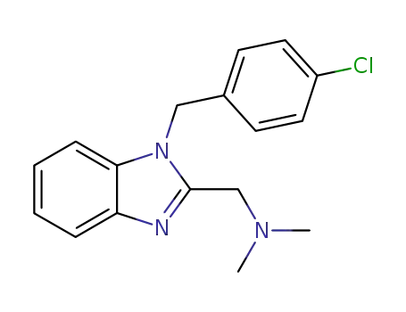 [1-(4-chloro-benzyl)-1<i>H</i>-benzimidazol-2-ylmethyl]-dimethyl-amine