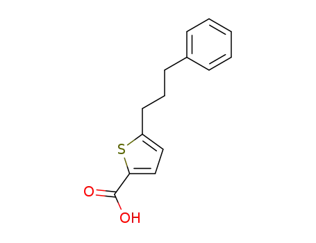 5-(3-phenyl-propyl)-thiophene-2-carboxylic acid