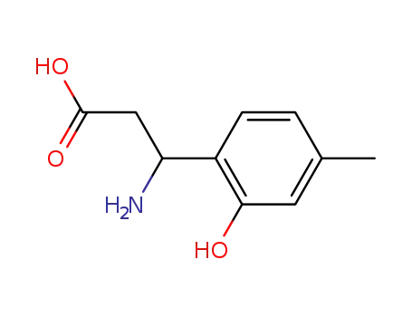 3-amino-3-(2-hydroxy-4-methyl-phenyl)-propionic acid