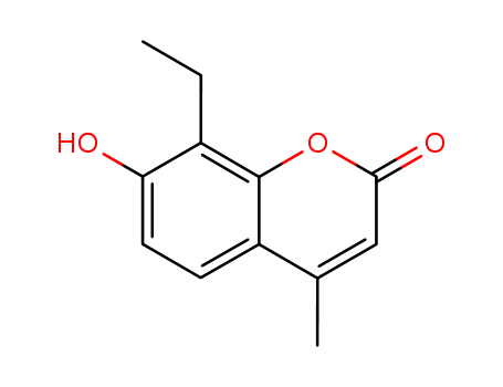 2H-1-Benzopyran-2-one, 8-ethyl-7-hydroxy-4-methyl-