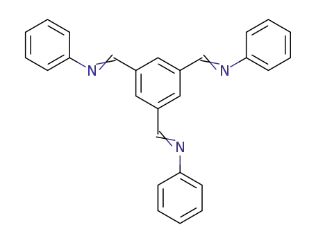 benzene-1,3,5-tricarbaldehyde tris-phenylimine
