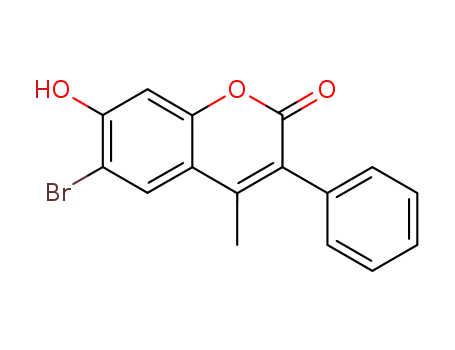 6-bromo-7-hydroxy-4-methyl-3-phenyl-coumarin