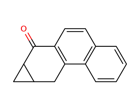 Molecular Structure of 109501-02-2 (7a,8,8a,9-tetrahydro-cyclopropa[<i>b</i>]phenanthren-7-one)
