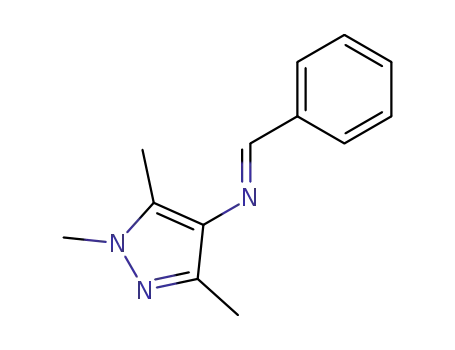 benzylidene-(1,3,5-trimethyl-1<i>H</i>-pyrazol-4-yl)-amine
