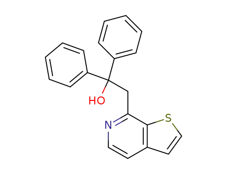 1,1-diphenyl-2-thieno[2,3-<i>c</i>]pyridin-7-yl-ethanol