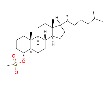 4α-Methansulfonyloxy-5α-cholestan