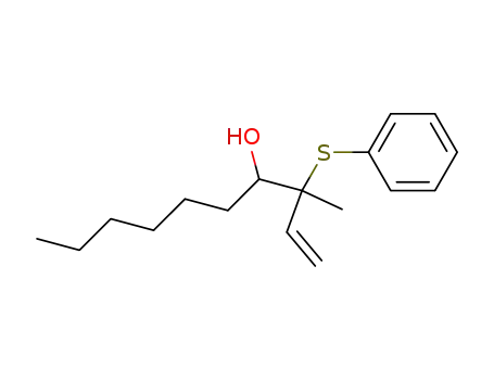 3-Methyl-3-phenylsulfanyl-dec-1-en-4-ol
