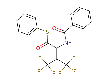 d,l-3,3,3-Trifluor-2-trifluormethyl-1-phenylmercaptocarbonyl-1-benzamino-propan