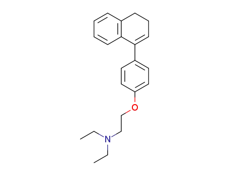 Molecular Structure of 3704-93-6 (1-<4-(2-Diaethylamino-aethoxy)-phenyl>-3,4-dihydro-naphthalin)