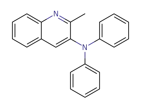 (2-methyl-[3]quinolyl)-diphenyl-amine