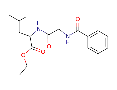 <i>N</i>-(<i>N</i>-benzoyl-glycyl)-leucine ethyl ester