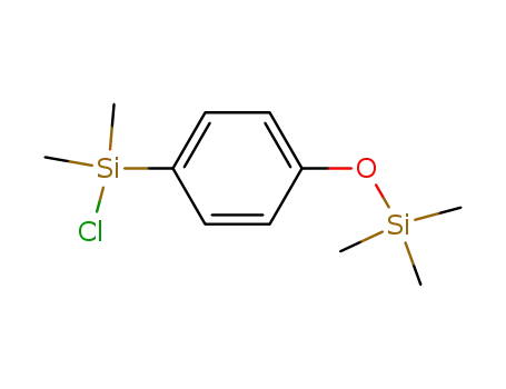 <p-Chlor(dimethyl)silyl>phenoxytrimethylsilan