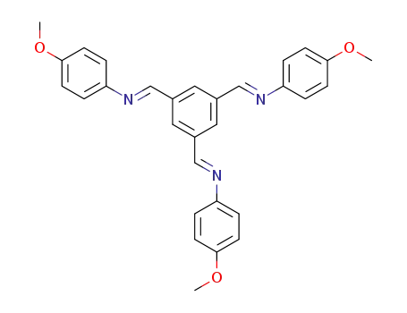 benzene-1,3,5-tricarbaldehyde tris-(4-methoxy-phenylimine)