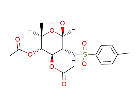 <i>O</i><sup>3</sup>,<i>O</i><sup>4</sup>-diacetyl-2-(toluene-4-sulfonylamino)-1,6-anhydro-2-deoxy-β-D-glucopyranose