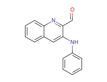 3-anilino-quinoline-2-carbaldehyde