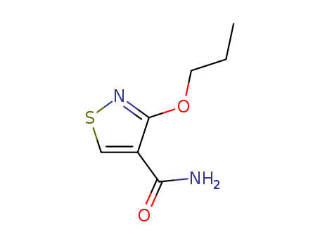 4-Isothiazolecarboxamide, 3-propoxy-