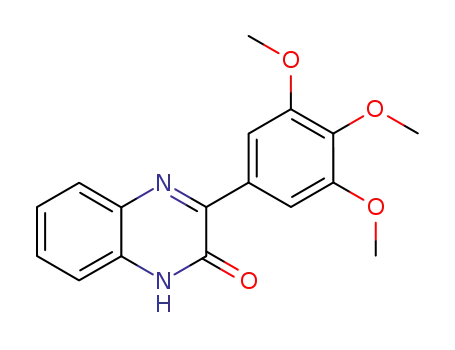 3-(3,4,5-trimethoxy-phenyl)-1<i>H</i>-quinoxalin-2-one