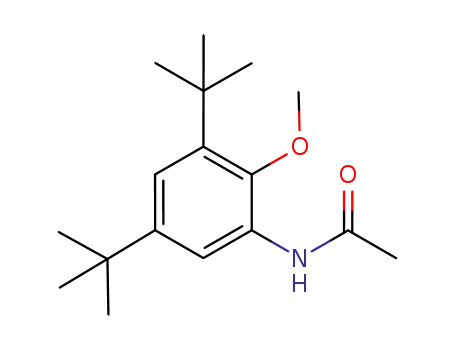 Acetamide, N-[3,5-bis(1,1-dimethylethyl)-2-methoxyphenyl]-