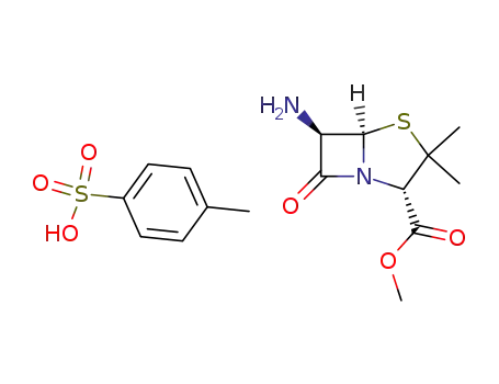 6β-amino-penicillanic acid methyl ester; toluene-4-sulfonate