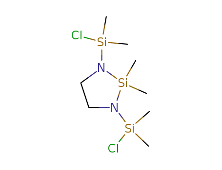 1,3-bis-(chloro-dimethyl-silanyl)-2,2-dimethyl-[1,3,2]diazasilolidine