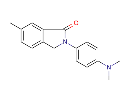6-methyl-2-(4-dimethylaminophenyl)-2,3-dihydroisoindol-1-one