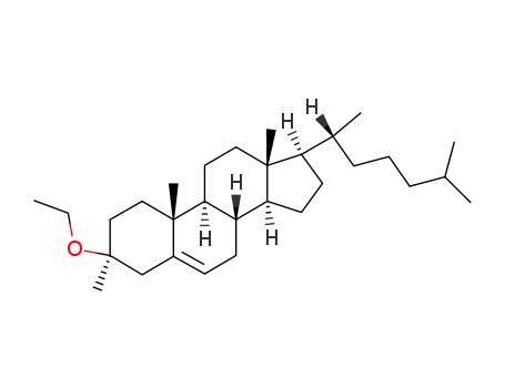 Molecular Structure of 1177-96-4 (3-ethoxy-3-methylcholest-5-ene)