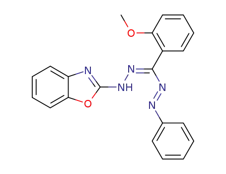 2(3H)-Benzoxazolone,
[(2-methoxyphenyl)(phenylazo)methylene]hydrazone