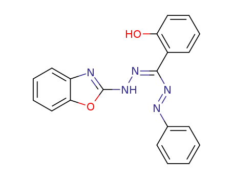 2(3H)-Benzoxazolone,
[(2-hydroxyphenyl)(phenylazo)methylene]hydrazone