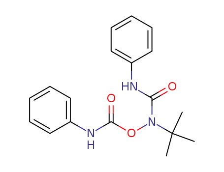 Molecular Structure of 35231-74-4 (N-tert.-Butyl-N,O-bis-(phenylcarbamoyl)-hydroxylamin)