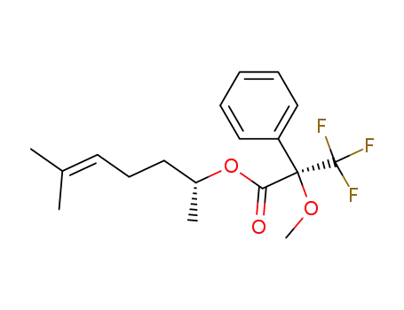(R)-3,3,3-trifluoro-2-methoxy-2-phenylpropionic acid (R)-1,5-dimethylhex-4-enyl ester