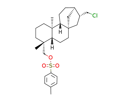 17-Chlor-16α-(-)-kauran-ol-(19)-p-toluolsulfonat