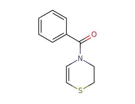 Molecular Structure of 64416-12-2 (2H-1,4-Thiazine, 4-benzoyl-3,4-dihydro-)