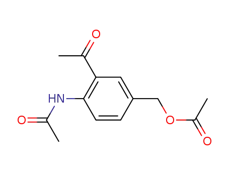 2-Acetylamino-5-acetoxymethyl-acetophenon