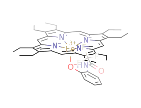 [Fe(2,3,7,8,12,13,17,18-octaethyl-21H,23H-porphyrinato)(2-trifluoroacetylaminophenolato)]
