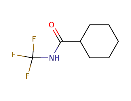 Cyclohexanecarboxylic acid trifluoromethyl-amide